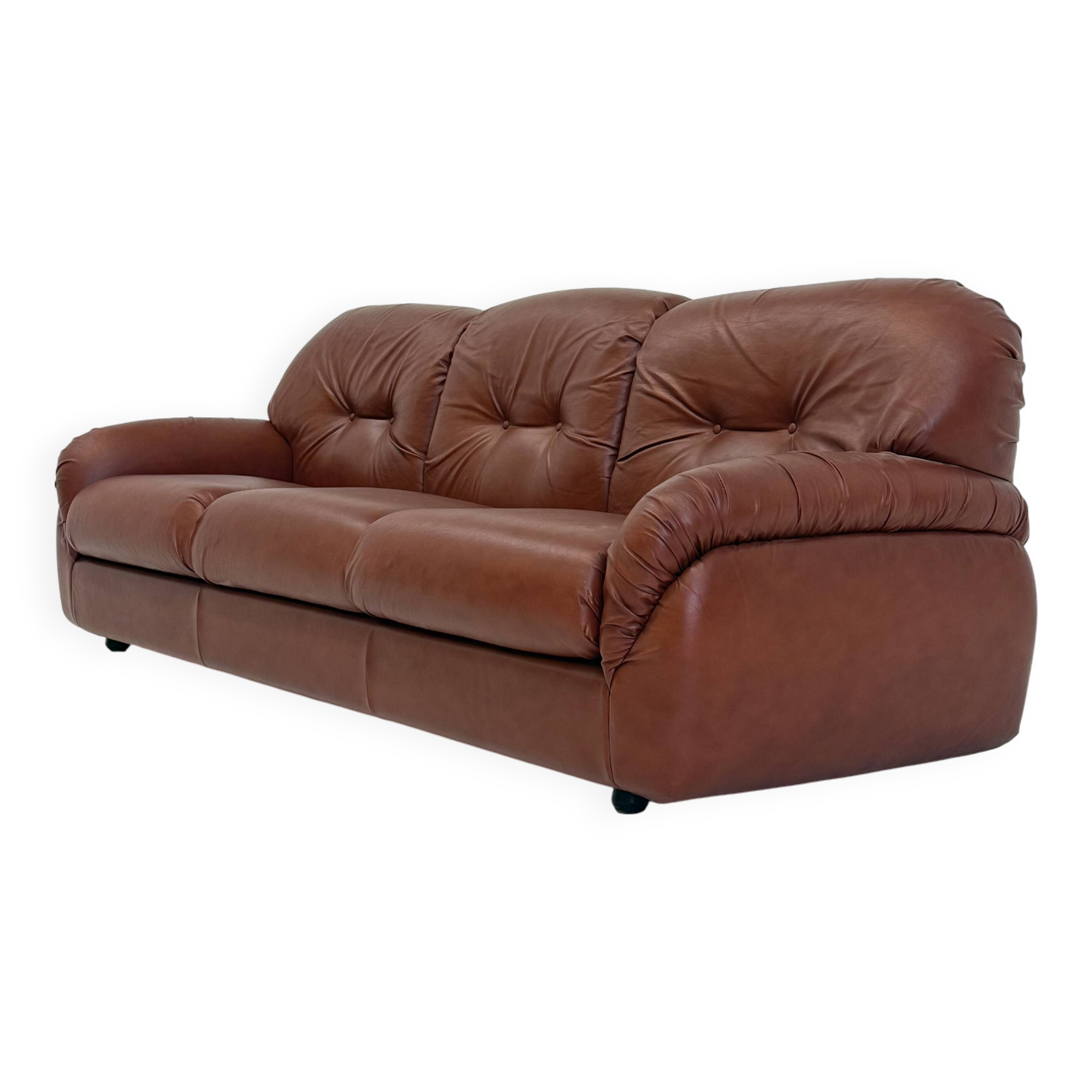 Canapé design vintage de Poltrona en simili cuir