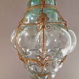Venetian lantern in blown glass.