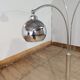 Chrome floor lamp with 3 branches