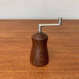 Mid-century teak pepper mill by Pede, 1960s.