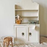 Vintage doll's cabinet sideboard