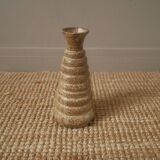 Ceramic soliflore vase handcrafted Scandinavian country decoration handmade pottery