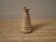 Ceramic soliflore vase handcrafted Scandinavian country decoration handmade pottery