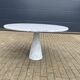 Angelo Mangiarotti M1 eettafel Skipper Carrara marmer 130cm
