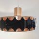 Grand pendentif mid-century, Jo Hammerborg, Danemark, années 1970