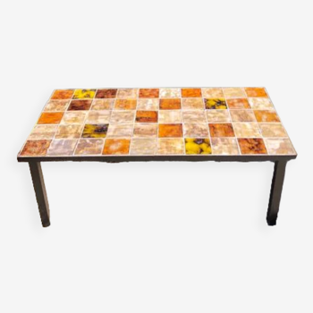 Ceramic coffee table 60s