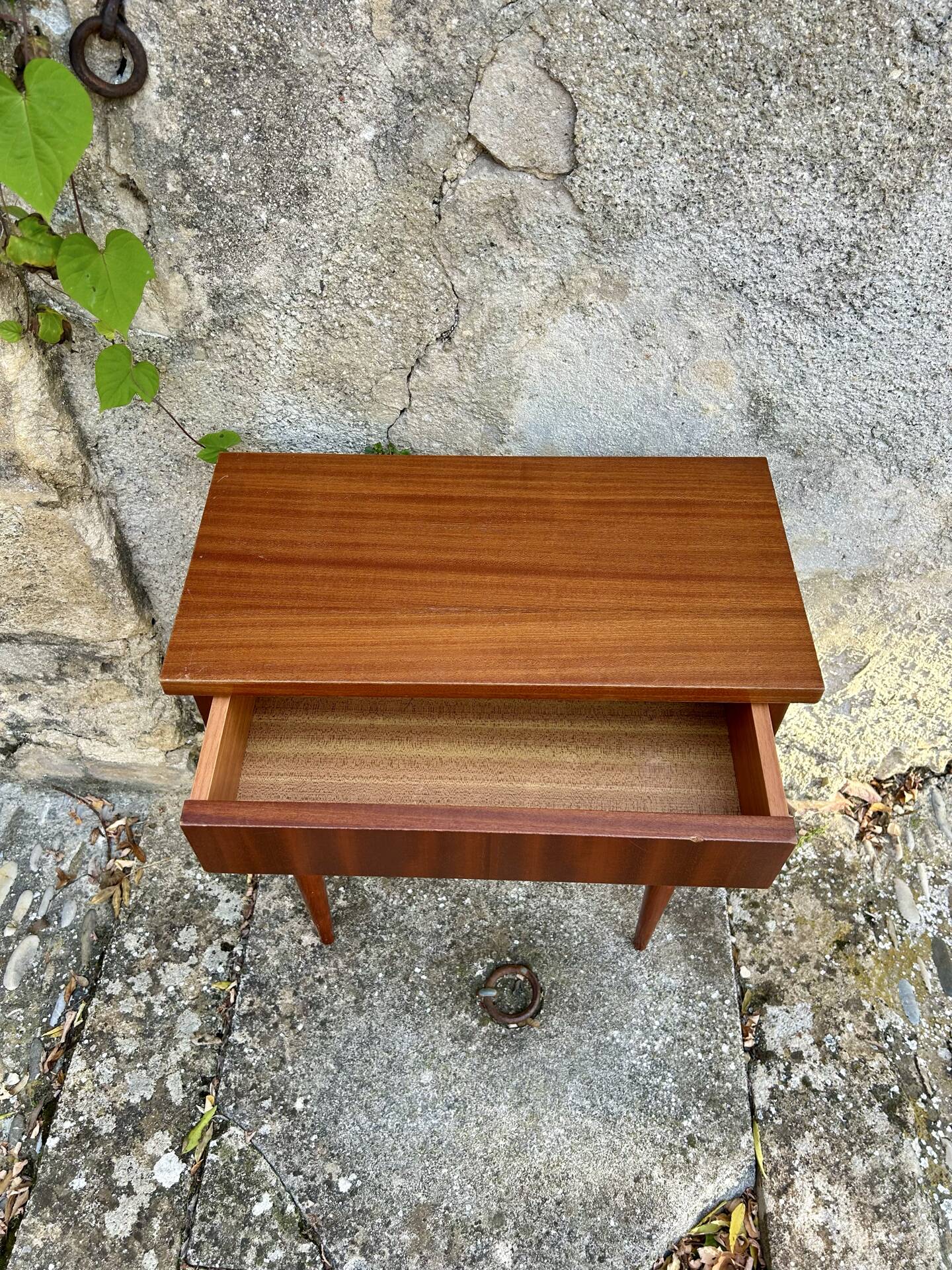 Melamine bedside table