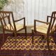 Paire de fauteuils anglais de la marque G-Plan en teck des années 70