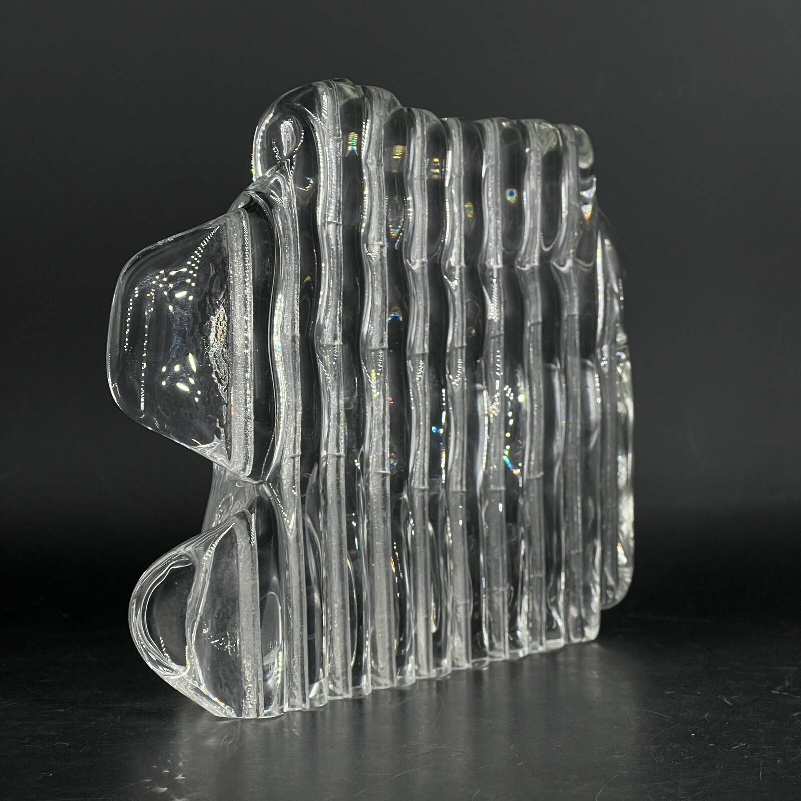 Sculpture en verre de Murano Barovier & Toso - Élément musical - Design italien des années 70