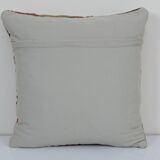 20" x 20" Ethnic Turkish Kilim Pillow Cover, Square Patchwork Cushion Cover