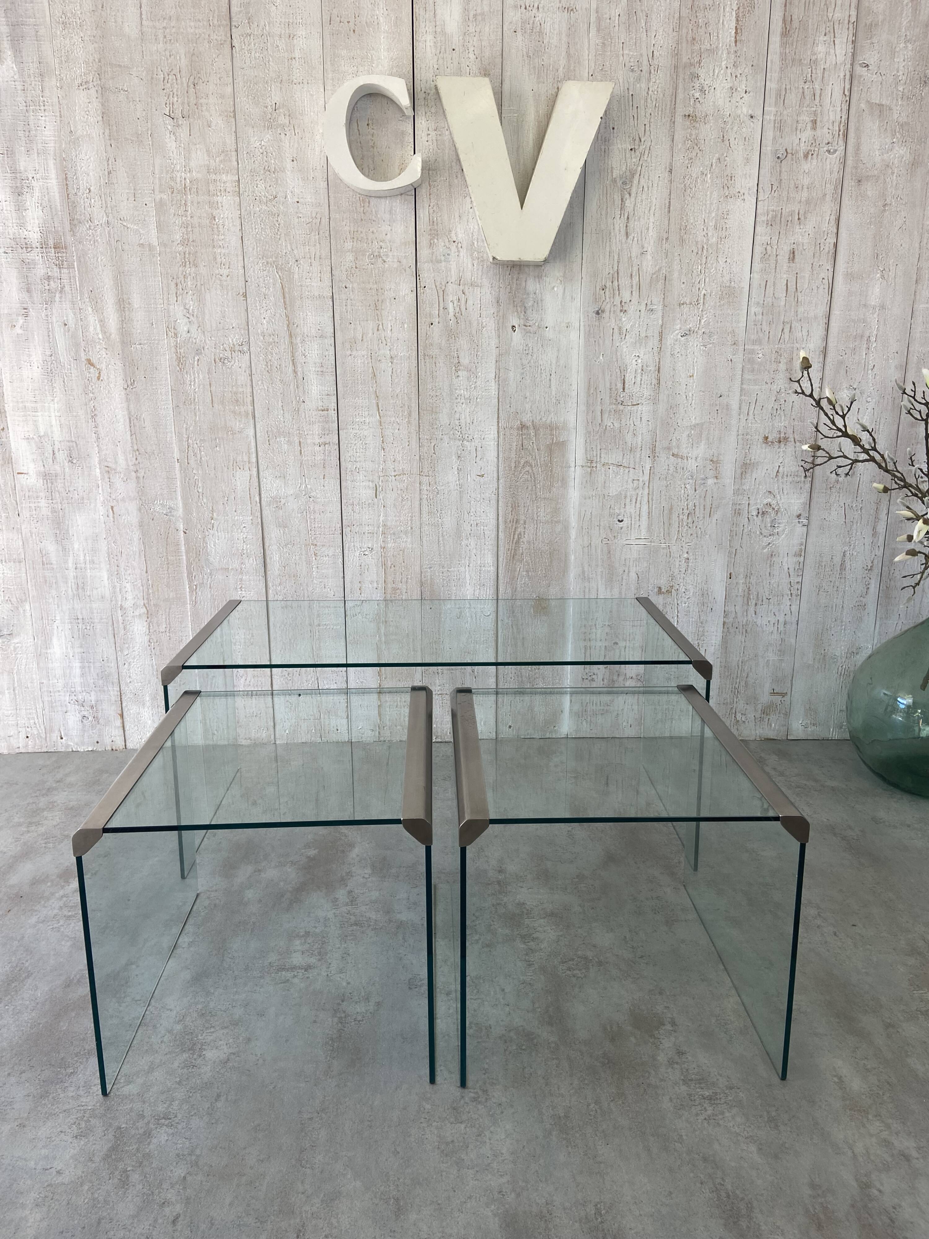 Set de 3 tables basses Galliotti & Radice