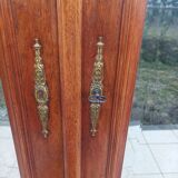 Louis XVI two-door walnut wardrobe