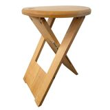 Set of 4 Roger Tallon TS folding stools Sentou Edition 1979