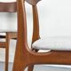 Chaises de salle à manger en teck danois par Schionning & Elgaard, années 1960, ensemble de 4