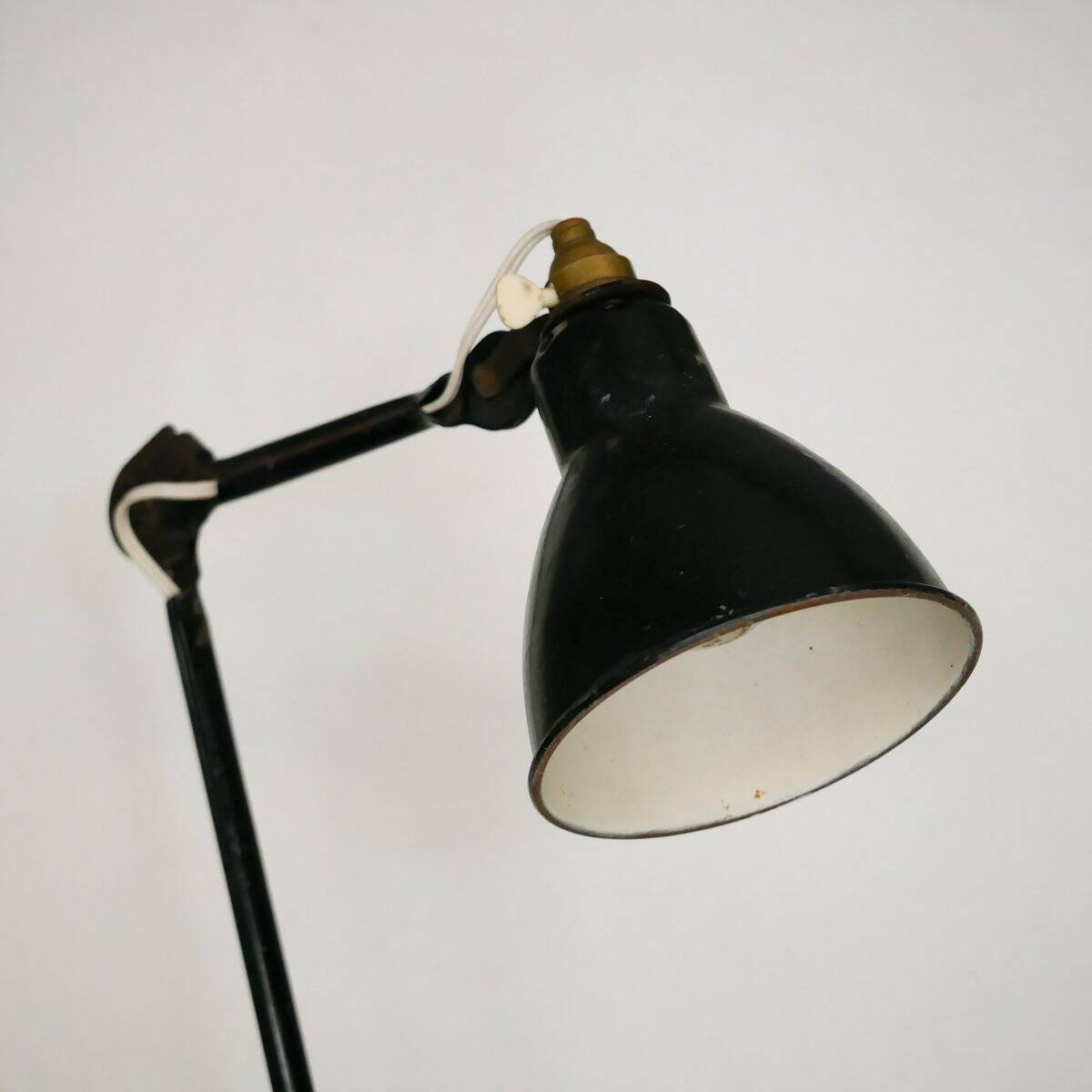 Industrial lamp no. 201 by Bernard-Albin Gras, France, 1930s