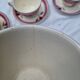 Set of 6 Antique Cups and Saucers