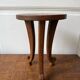 Vintage wooden side table / stool