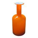 Glass vase, Otto Brauer for Holmegaard, 1960s