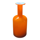 Glass vase, Otto Brauer for Holmegaard, 1960s