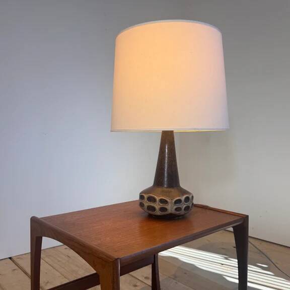 Ceramic table lamp West Germany, 1970s