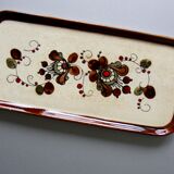 Cake dish from the 70s, ceramics from the Black Forest, Schramberg factory