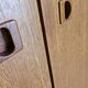 Wardrobe 1960 teak veneer brand MDK Scandinavian Danish