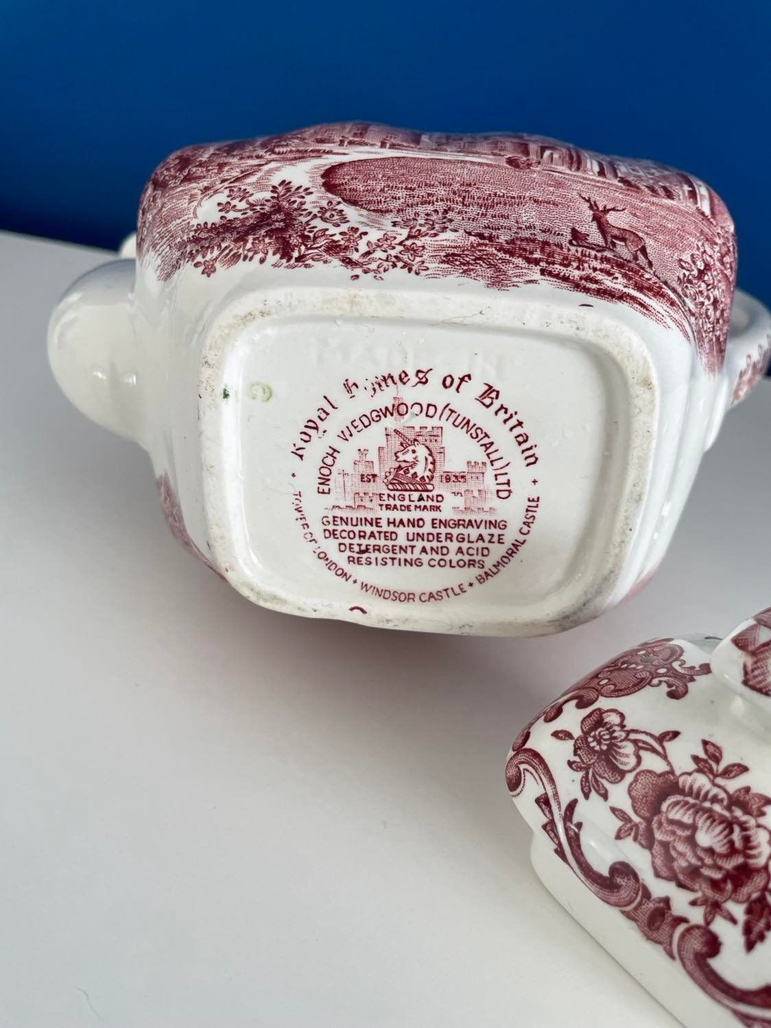 English porcelain tea maker royal homes of britain enoch wedgood tunstall