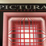 Original poster exhibition Vasarely 1998