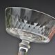 4 Baccarat crystal champagne glasses model Champigny Richelieu