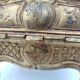 Metal jewelry box. Art Nouveau.