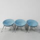 Set de 3 chaises Turtle Club by Matteo Thun pour Sedus