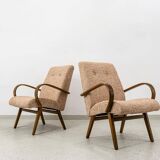 Page 1 of 17 Armchairs type 53 by J. Smidek, Ton, Czechoslovakia, 1960s, se