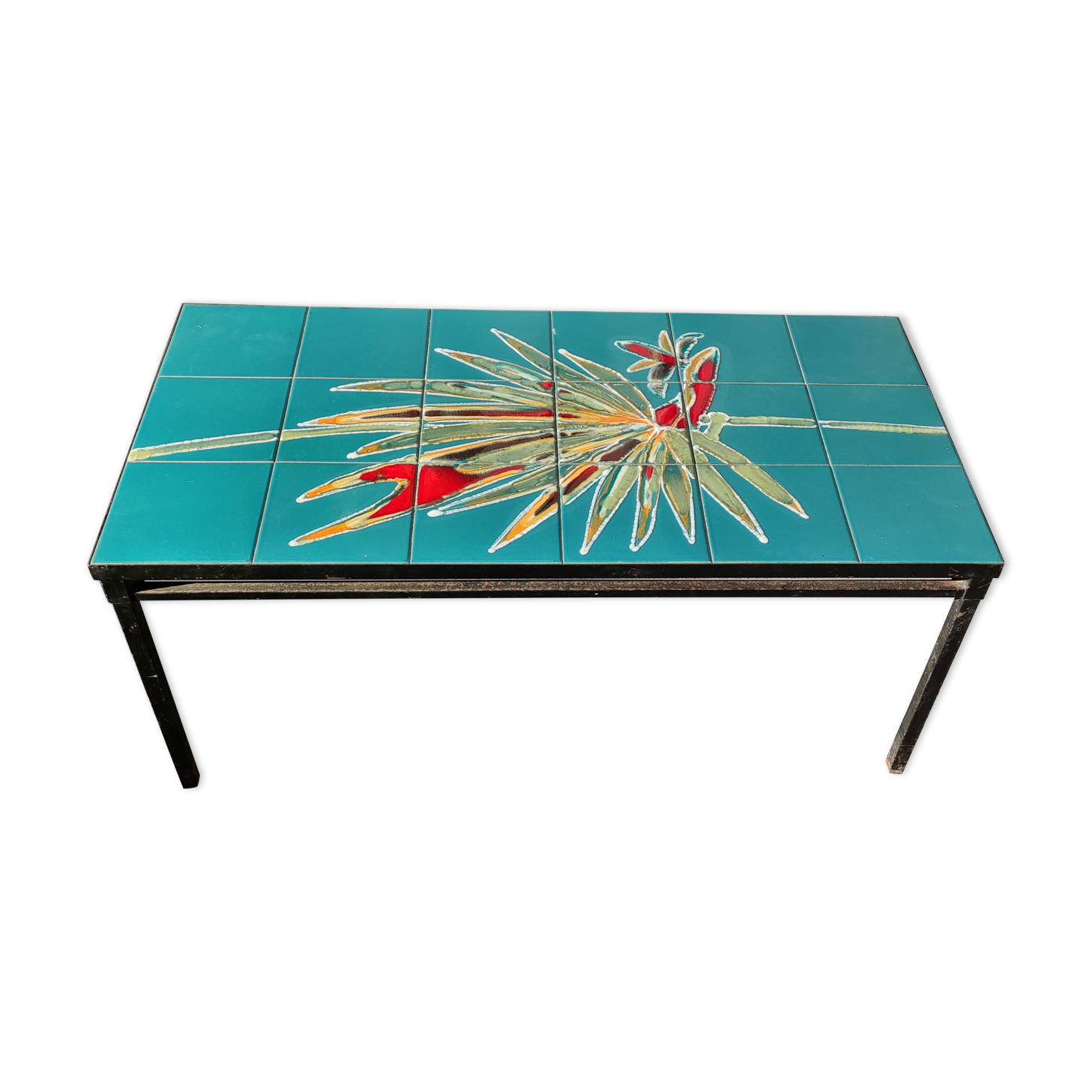 Ceramic coffee table from the 70s