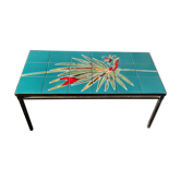 Table basse en céramique des années 70