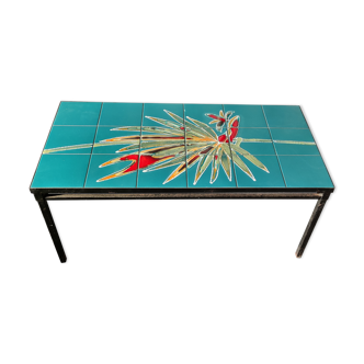 Table basse en céramique des années 70