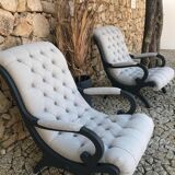Victoria Chesterfields armchairs