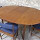 Set dining table 4 chairs by publisher McIntosh
