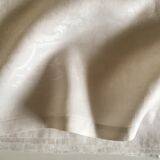 Silky linen damask slick early 20th length 3m