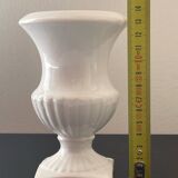Medici white porcelain vase