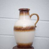 Large West Germany ceramic vase, scheurich Keramik vase, decorative vase, floor vase, 60's