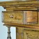 Rustic German pine and oak cabinet, circa 1850
