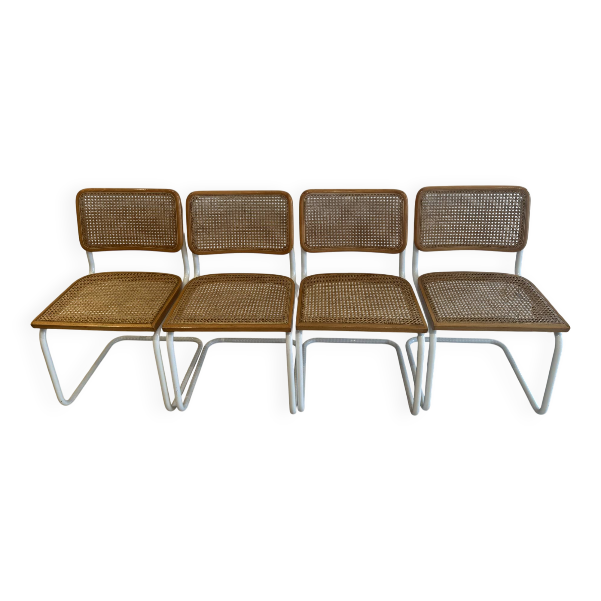 4 chaises B32 vintage de Marcel Breuer