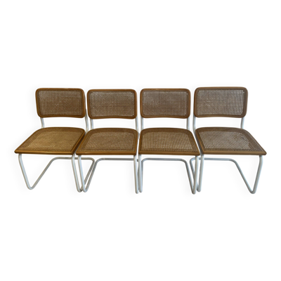 4 chaises B32 vintage de Marcel Breuer
