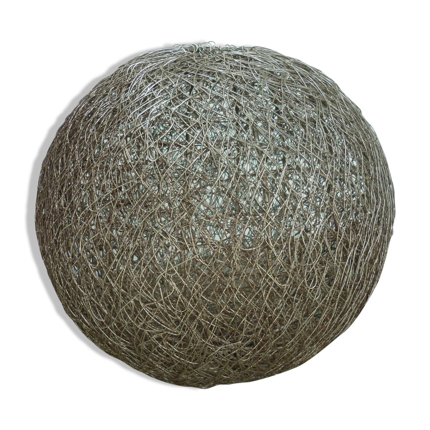 Abat-jour de suspension vintage Ø 27 cm en fil de fer