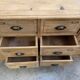 Workshop furniture made of fir.