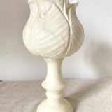 Alabaster flower lamp