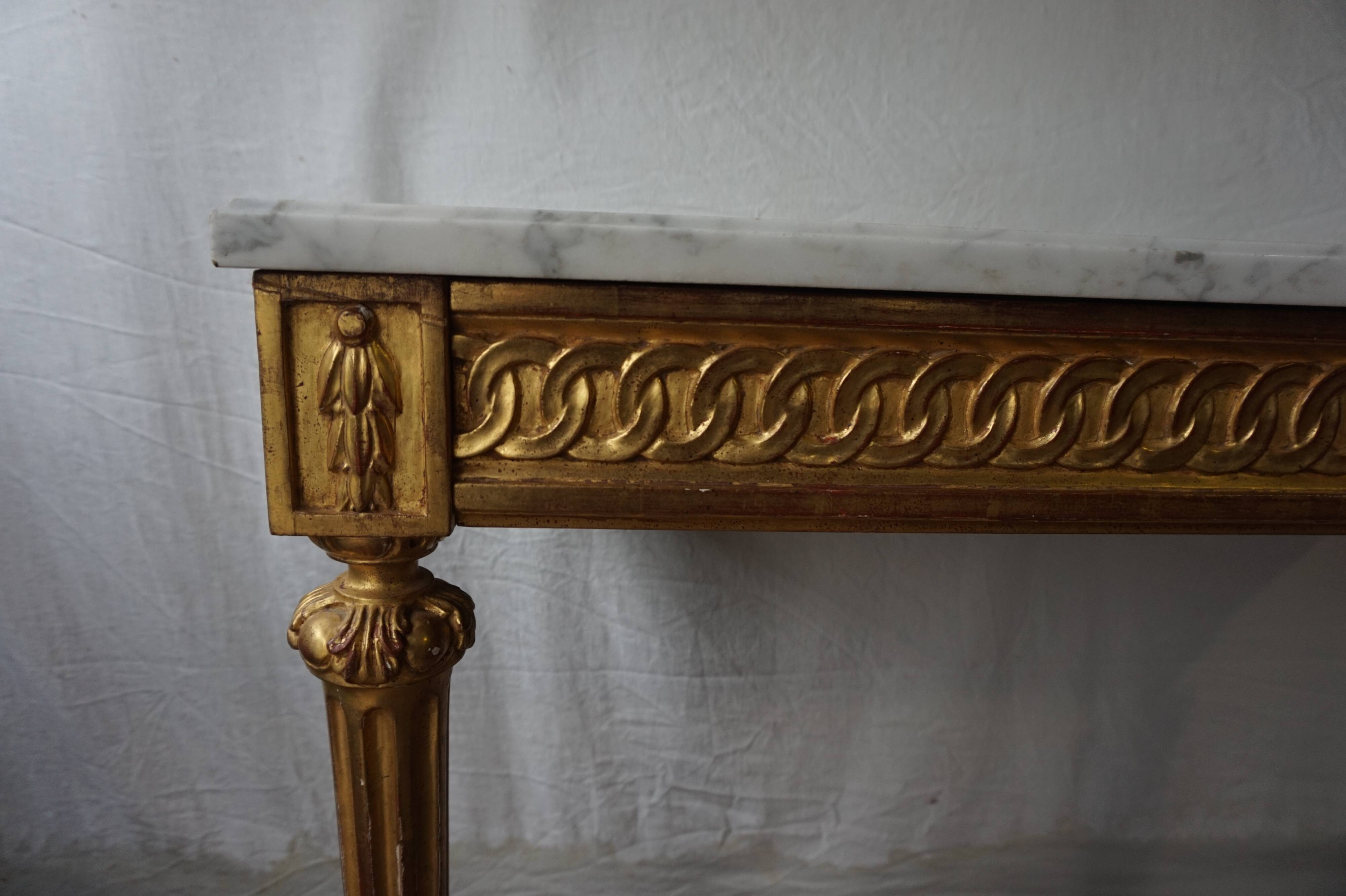 Console d'appuie