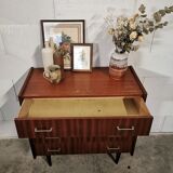 Vintage chest of drawers spindle feet