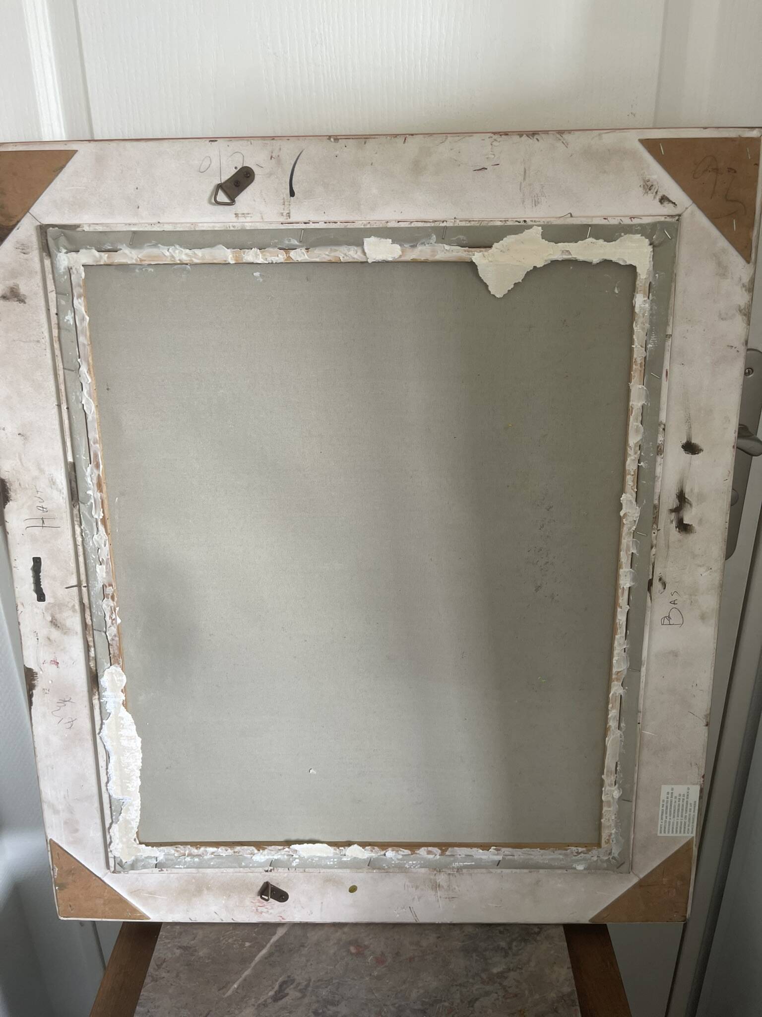 Old oil painting canvas reproduction fields in spring monet 80x70 s