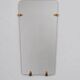 Large Trapezoidal Mid-Century Full-Length Wall Mirror, Vienna, Austria, 1950s